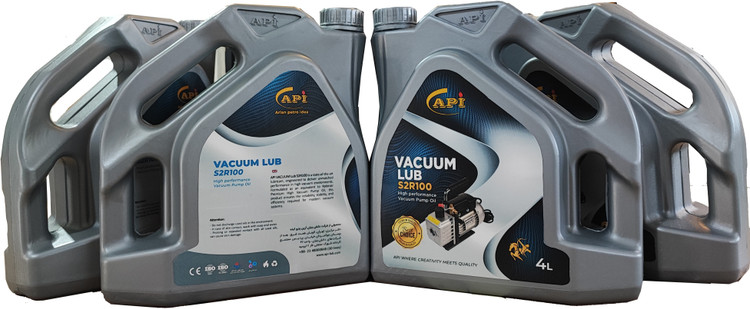 نمای پشت و روی API VACUUM LUB ROBINAIR PREMIUM 4LITR