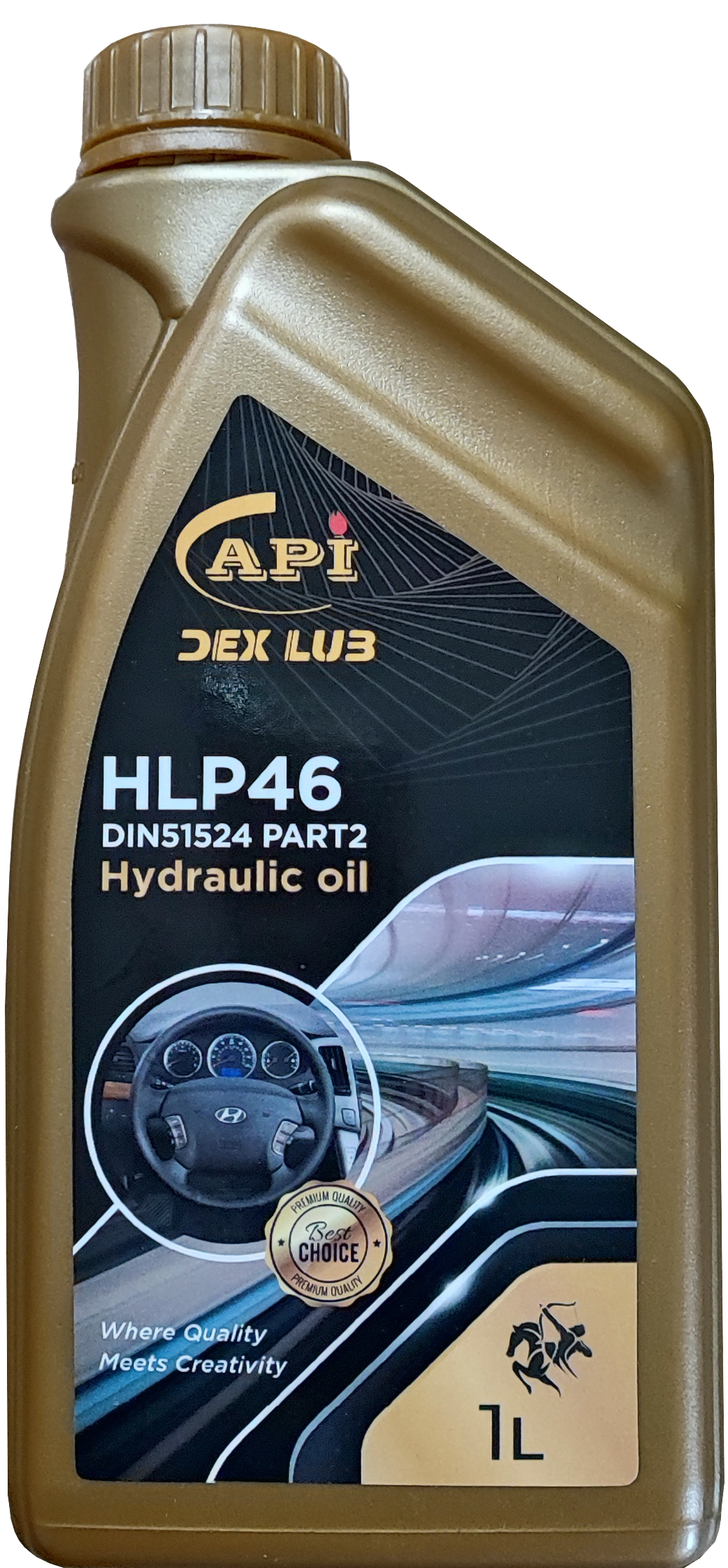 روغن هیدرولیک HLP46 DEXLUB از جلو