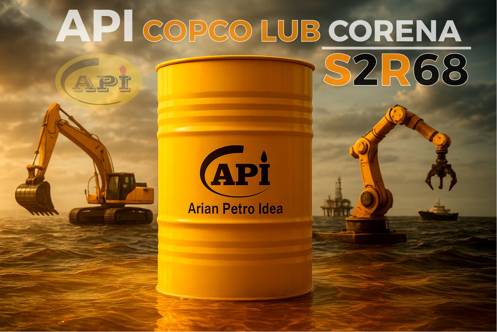 روغن S2R68 208LITR