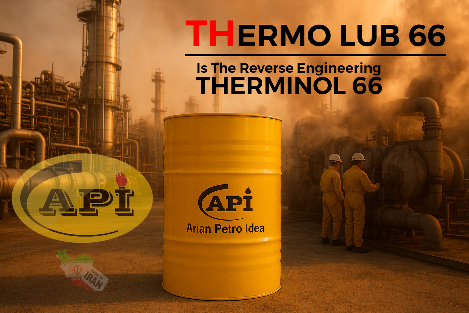 روغن ترمولوب 66 آرین پترو ایده معادل ترمینول 66 - 208 لیتری