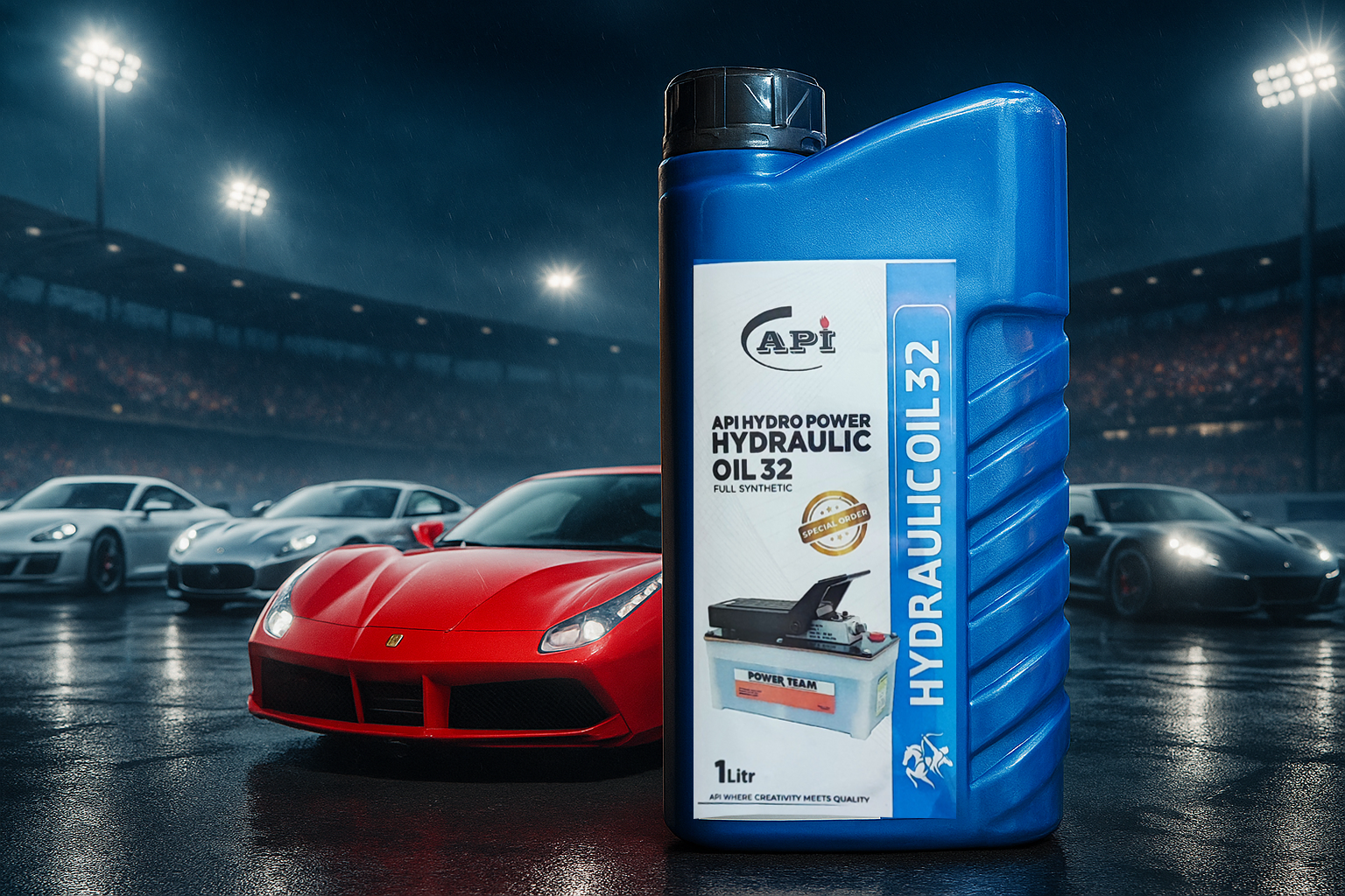 روغن هیدرو پاور هیدرولیک 32 آرین پترو ایده یک لیتری